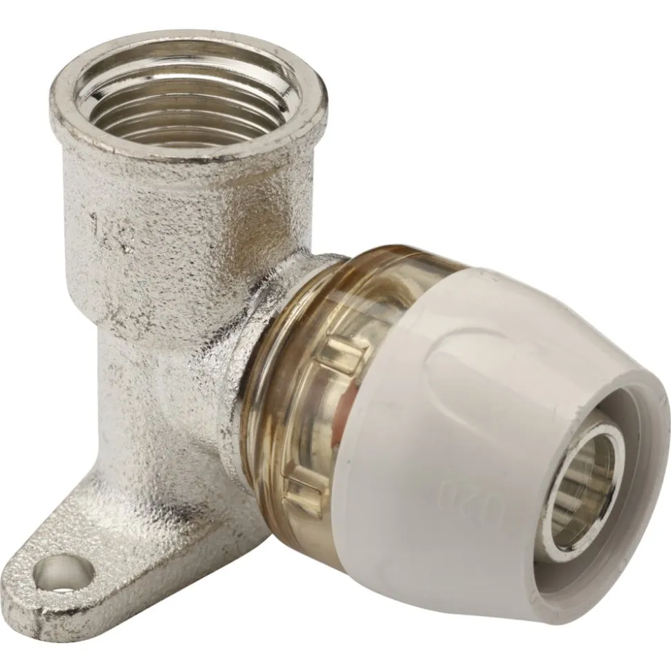 Uponor RTM Muurplaat met flens 20 mmx1/2'' Binnendraad