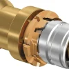 Uponor S-Press Overgangskoppeling edelstaal koper met perscontour M 20-22CU-S ST