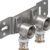 Uponor S-Press Plus Radi pers Montageplaat 16 mmx1/2"bi niet draaibaar met muurplaten HOH 50 mm