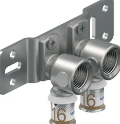 Uponor S-Press Plus Radi pers montageplaat 16mm x 1/2" binnendraad