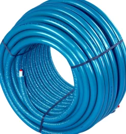 Uponor Uni Pipe PLUS Meerlagenbuis Voorgeïsoleerd Blauw 100m