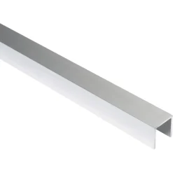 U-profiel Aluminium Brute