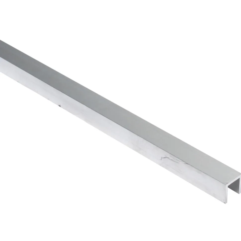 U-profiel Aluminium Brute
