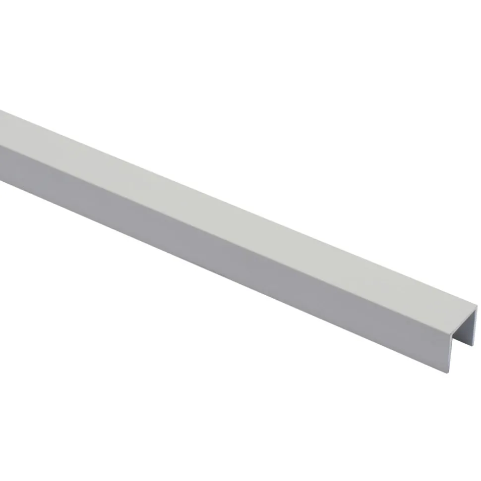 U-profiel Aluminium Wit