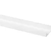 U-profiel voor Celbetonblok Kunststof Wit 20x51x20mm 260cm