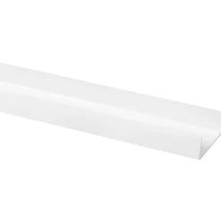 U-profiel voor Celbetonblok Kunststof Wit 20x51x20mm 260cm