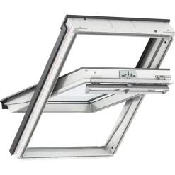 VELUX Dakraam GGU MK04 0070 Grenen PU-Gecoat Wit 78x98cm 100% PEFC