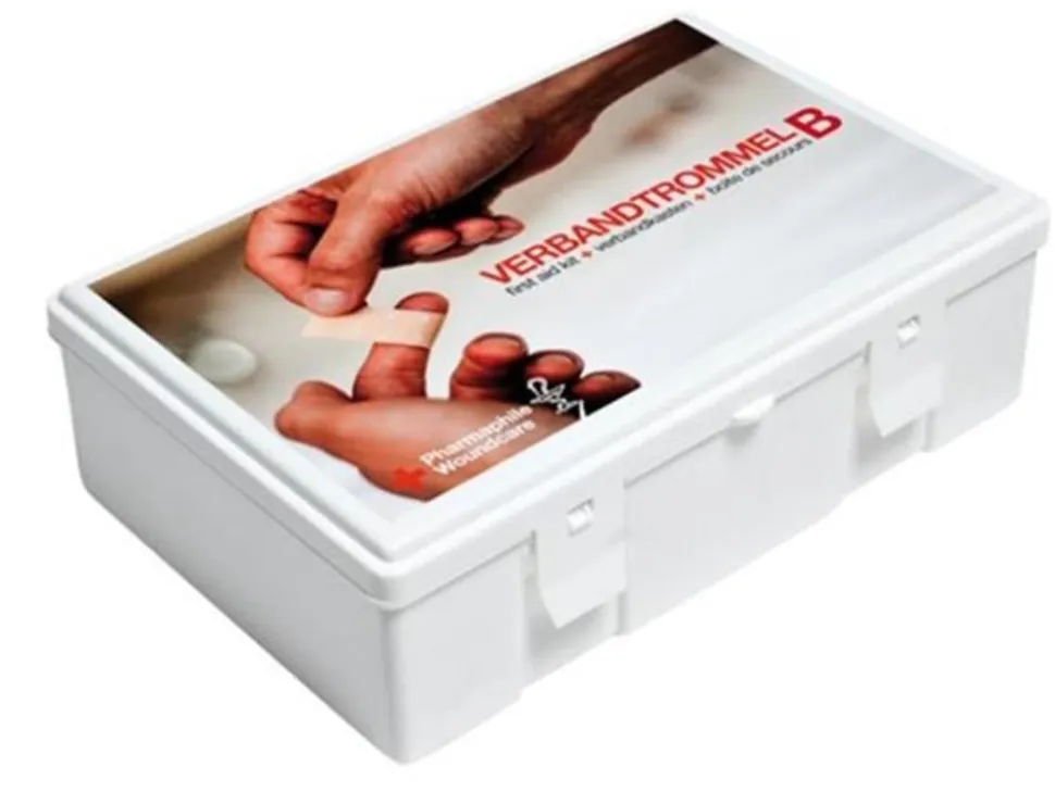 Verbandtrommel B Met Wandhouder