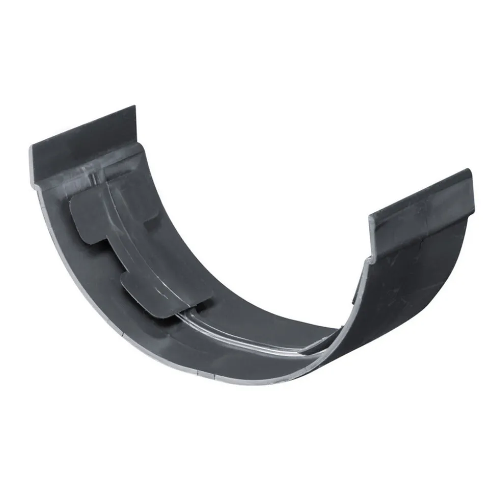 Verbindingsstuk PVC Ø 100 mm antraciet t.b.v. mastgoot