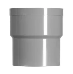 Verbindingsstuk PVC mof/verjonging spie-eind Ø 100 mm t.b.v. HWA
