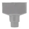 Vergaarbak PVC model L Ø 80/100 mm 235x230x122 mm met overloop