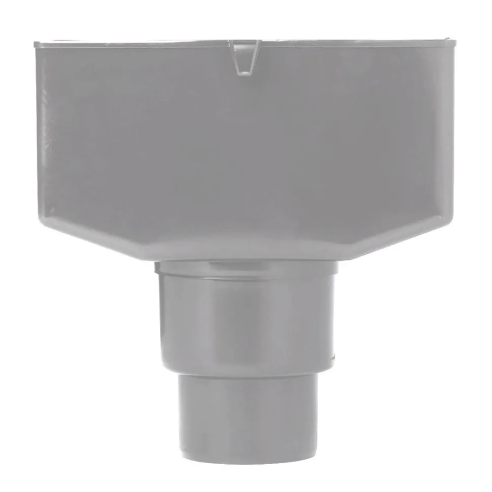 Vergaarbak PVC model L Ø 80/100 mm 235x230x122 mm met overloop