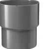 Verloopstuk PVC Ø 80x75 mm t.b.v. riool hemelwaterafvoer