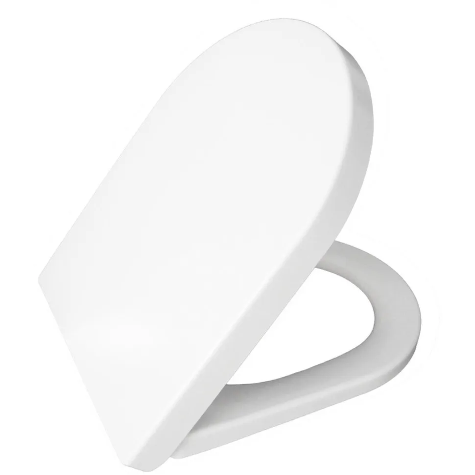 Vezta Toiletzitting Softclose en Quick Release Glans Wit