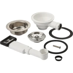 Viega Korfplug 7128.4 RVS met Overloop Combinatie