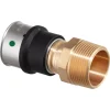 Viega Smartpress Overgangsstuk 25mm x 3/4" Buitendraad