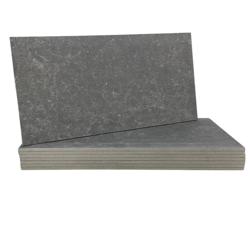 Vloertegel Breccia Nero Zwart Mat Gerectificeerd 30x60cm 1,44m2