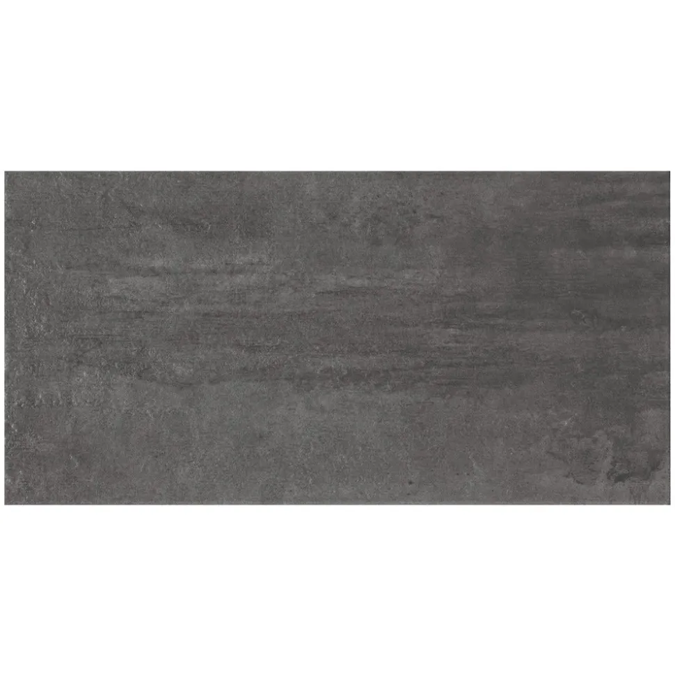 Vloertegel Grunge Antraciet 30x60cm 1,44m2