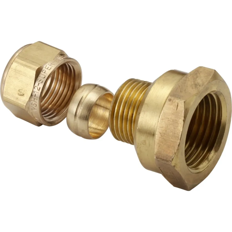 VSH Knel/draad schroefbus 12 mm x 1/2'' binnendraad