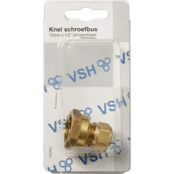 VSH Knel/draad schroefbus 12 mm x 1/2'' binnendraad