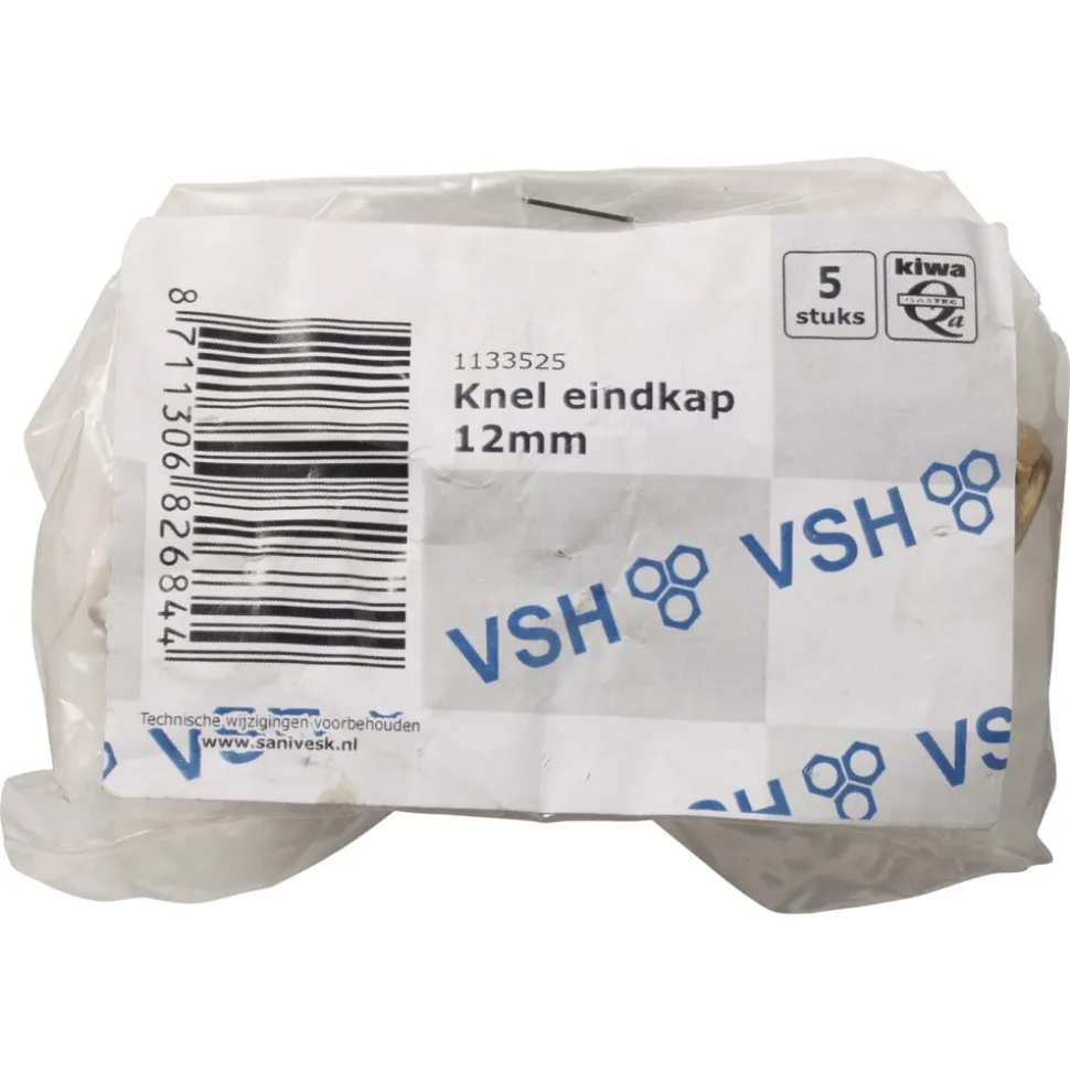VSH Knel eindkap 12 mm 5 stuk