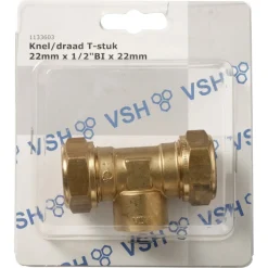VSH Knel T-stuk 1/2'' Binnendraad