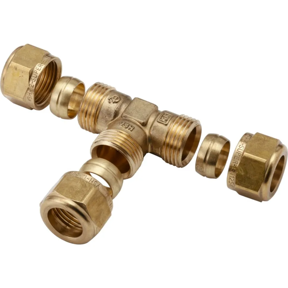 VSH Knel T-stuk 12x12x12 mm 2 stuk