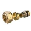 VSH Multi Super Knelset kunststofbuis 16 mm messing