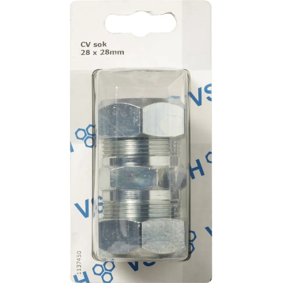 VSH Sok CV Chroom 28x28mm