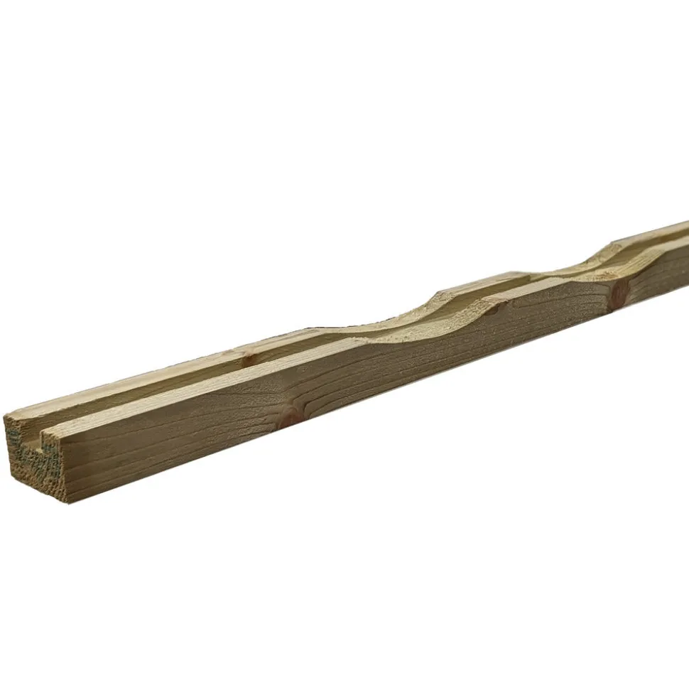 Vuren Ventilatielat Geimpregneerd 28x45x4200mm FSC Mix 70%