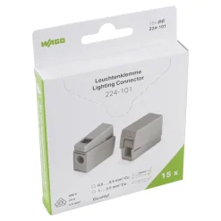 Wago Kroonklem 2,5mm² grijs