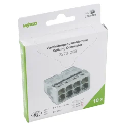 Wago Lasklem 8-voudig compact 10st