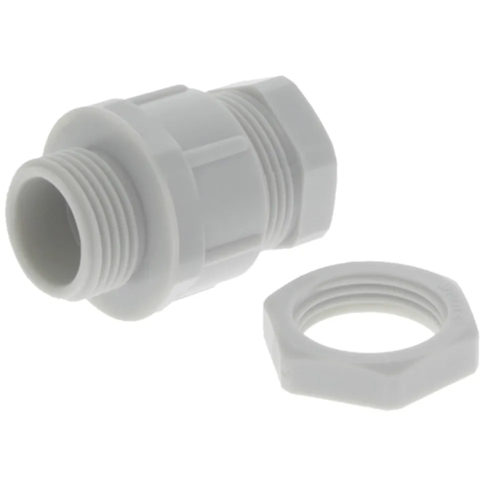 Wartel Met Moer M20x1,5 Grijs