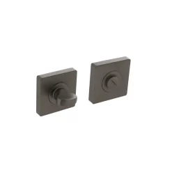 WC-sluiting 8mm Verdekt Vierkant 55x55x10mm 7mm Nokken Antraciet-Grijs