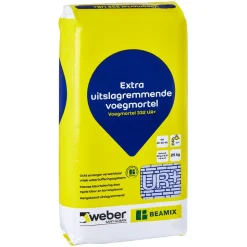 Weber Beamix Voegmortel 332 UR+ Grijs 2773 Extra Uitslagremmend 25kg