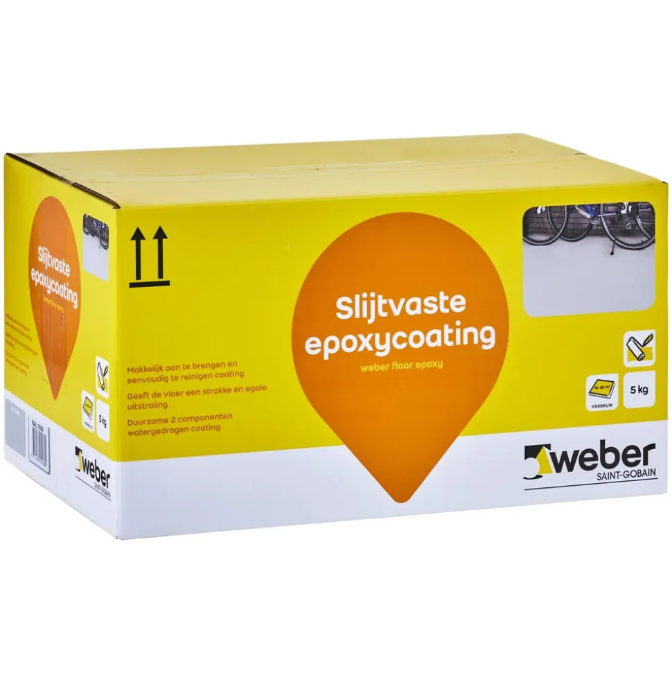 Weber.floor Coating Epoxy Slijtvast Voor Vloeren 5kg