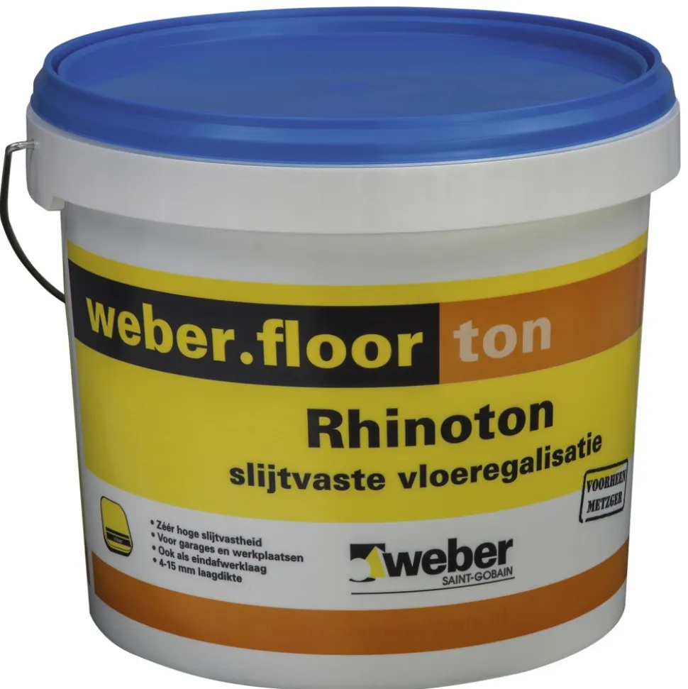 Weber Slijtvaste Vloeregalisatie Floor Rhinoton 4-15mm 20kg
