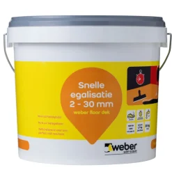 Weber Snelle Egalisatie Floor Dek 2-30mm 20kg
