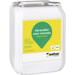 Weber Versneller voor Mortels 2,5L
