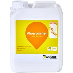 Weber Vloerprimer Prim Wit Geconcentreerd 2,5L
