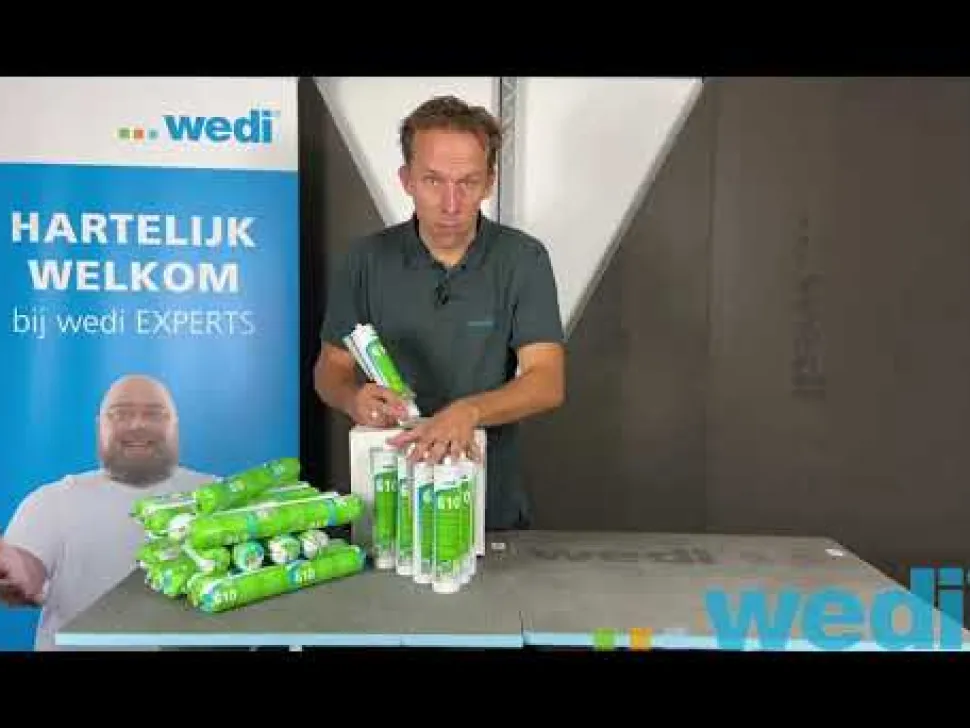 wedi 610 Lijm en Afdichtmiddel 310ml