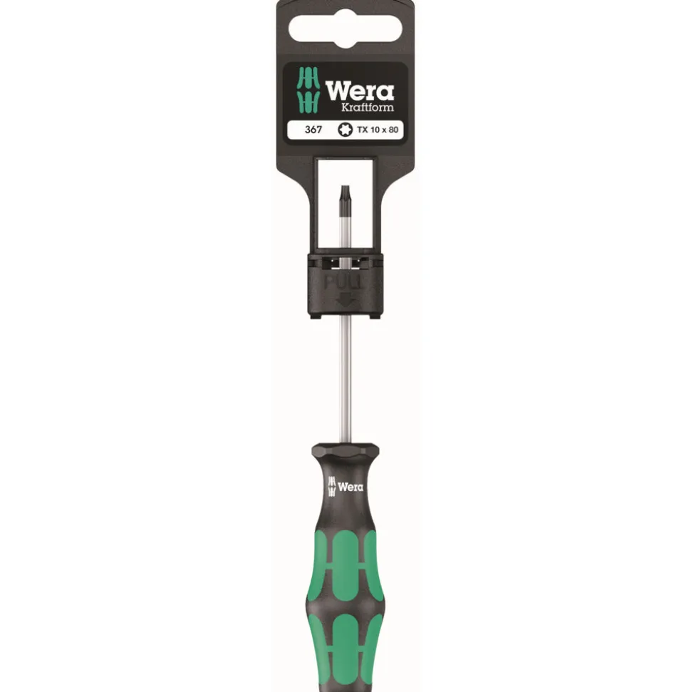 Wera Schroevendraaier 367 SB Torx TX10x80mm