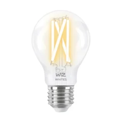 WiZ Slimme LED-Lamp E27 60W Filament A60 Warm tot Koelwit Licht Transparant