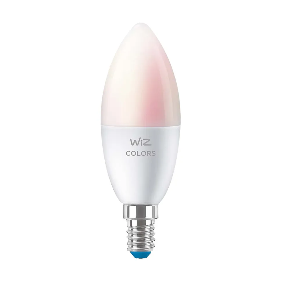WiZ Slimme LED-Lamp E14 40W Kaarslamp Gekleurd Licht Mat