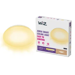 WiZ Slimme LED-Plafondlamp 17W Warmwit Licht Adria Wit