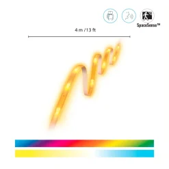 WiZ Slimme LED-Strip Gekleurd en Wit Licht  4 meter