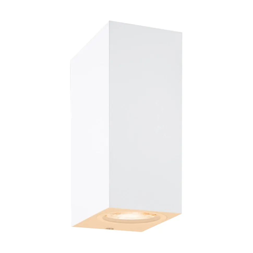 WiZ Slimme LED-Wandlamp Up and Down GU10 5W Gekleurd en Wit Licht Wit 2st