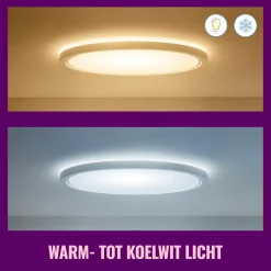 WiZ Superslim LED-Plafondlamp 14W Warm tot Koelwit Licht Wit