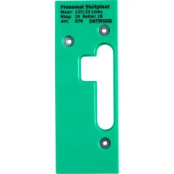 247WOOD Freesmal Sluitplaat Dag En Nacht 127x23mm Links