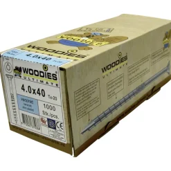 Woodies Ultimate Universele Schroef Verzinkt VK Deeldraad T20